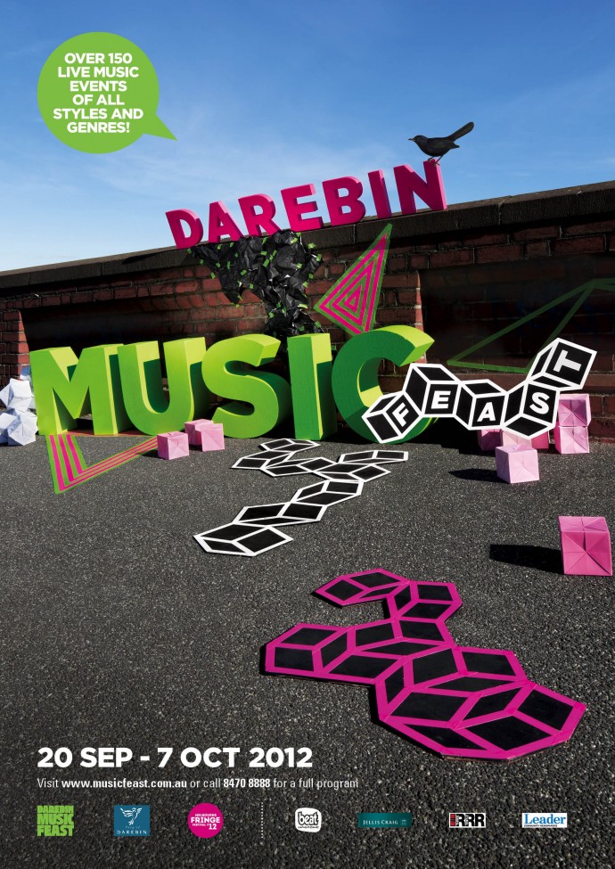 Darebin Music Feast 2016  (Photography by Sonia Mangiapane, Installation by Lisa Frankland)