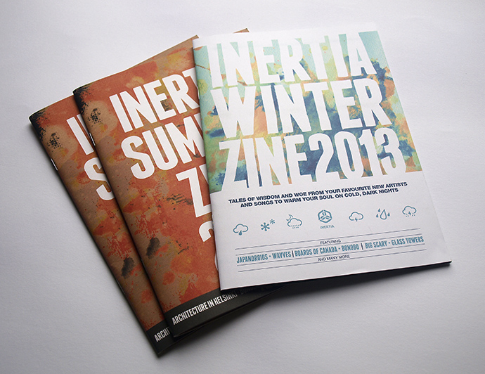 Inertia Biannual music zine